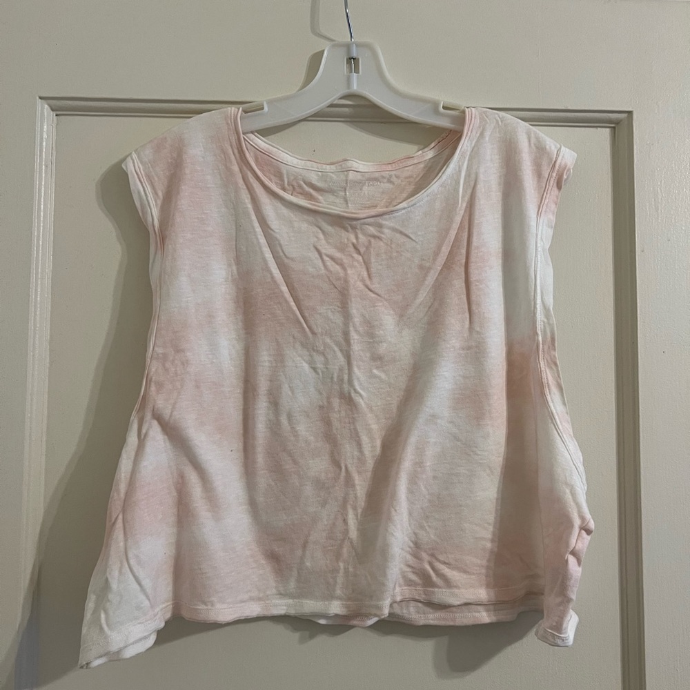 American Eagle cropped muscle tank